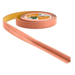 Quest Plinthe Pour Sol En Vinyle Et Pvc<Moulure Souple en PVC 10x10 mm, Auto-Adhésive avec Bande Mousse, Plinthe Souple, pour Finitions et Étanchéité des Jonctions, brun