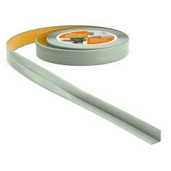 Quest Plinthe Pour Sol En Vinyle Et Pvc<Moulure Souple en PVC 10x10 mm, Auto-Adhésive avec Bande Mousse, Plinthe Souple, pour Finitions et Étanchéité des Jonctions, vert