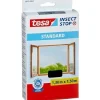 Tesa Moustiquaire Pour Porte-Fenêtre<Moustiquaire - - Standard - 1,3 m x 1,5 mm - Noir - Fixation auto agrippante