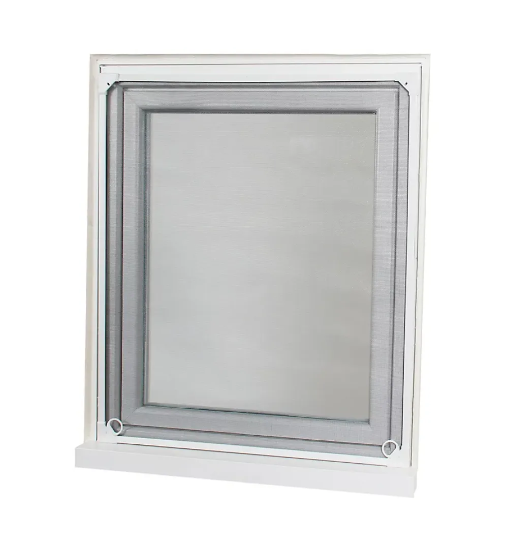 Avosdim Moustiquaire Pour Fenêtre<Moustiquaire cadre aimanté sans perçage - L130 x H160cm - Blanc