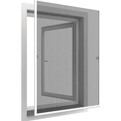 Easy Life Moustiquaire Pour Porte-Fenêtre<Moustiquaire cadre aluminium sans perçage 120x140 cm Basic