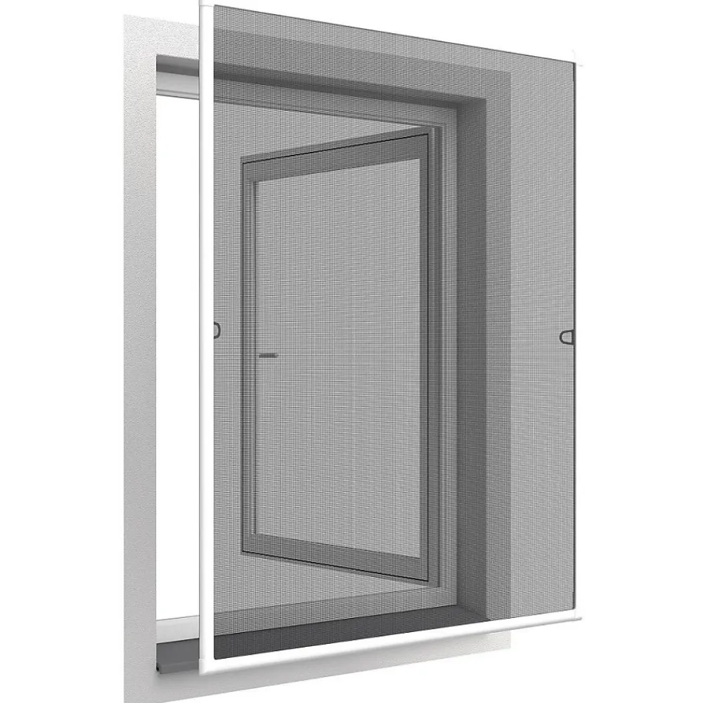 Easy Life Moustiquaire Pour Porte-Fenêtre<Moustiquaire cadre aluminium sans perçage 120x140 cm Basic
