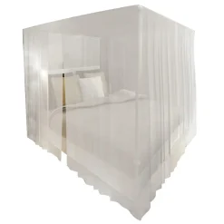 Vidaxl Moustiquaire de lit carré 3 ouvertures 2 pcs- Moustiquaire De Lit