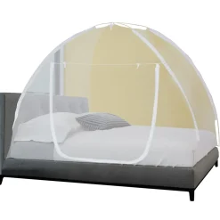 IDMarket Moustiquaire Pour Fenêtre<Moustiquaire dôme pop-up grandes dimensions 195x180 cm mobile pour lit