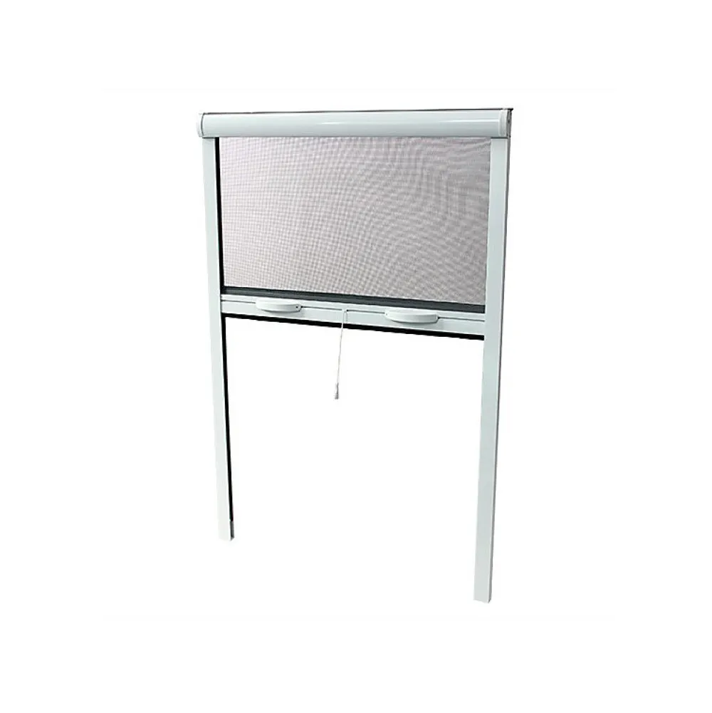Volet-Moustiquaire Moustiquaire Pour Fenêtre<MOUSTIQUAIRE ENROULABLE EN ALU H.145 X L.100 CM POUR FENETRE - TOP PRIX - poignées Design