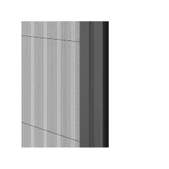 Volet-Moustiquaire Moustiquaire Pour Porte-Fenêtre<Moustiquaire plissée pour porte et porte-fenêtre H230 cm x L140 cm coloris gris