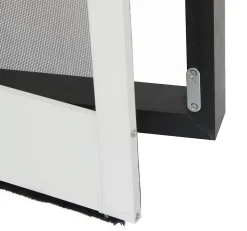 Avosdim Moustiquaire Pour Fenêtre<Moustiquaire porte battante anthracite H2150 x L1000mm