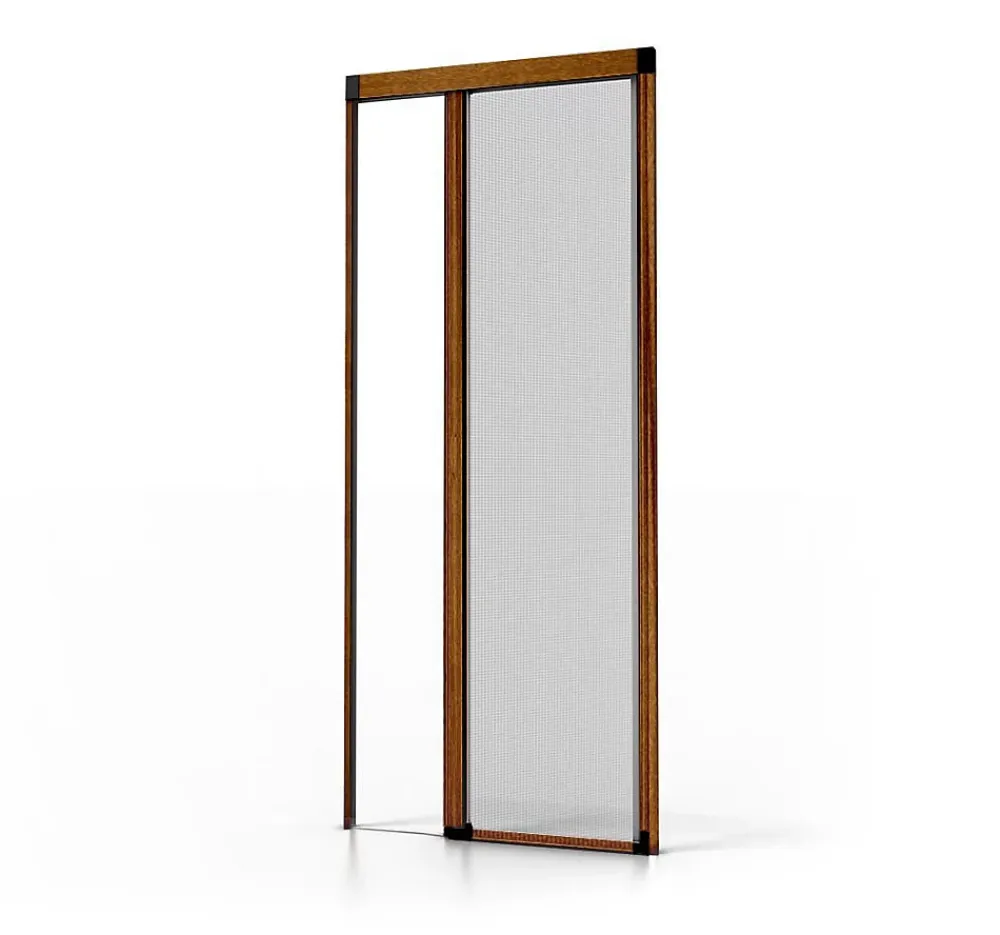 Avosdim Moustiquaire Pour Fenêtre<Moustiquaire porte LUXE - L140 x H230cm - Chêne doré