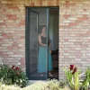 Avosdim Moustiquaire Pour Fenêtre<Moustiquaire porte LUXE - L140 x H230cm - Marron