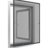 Easy Life Moustiquaire pour fenêtre avec ressorts d'accrochage 120x140 cm- Moustiquaire Pour Porte-Fenêtre