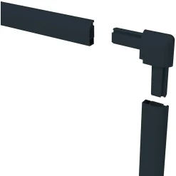 Easy Life Moustiquaire pour fenêtre avec ressorts d'accrochage 120x140 cm- Moustiquaire Pour Porte-Fenêtre