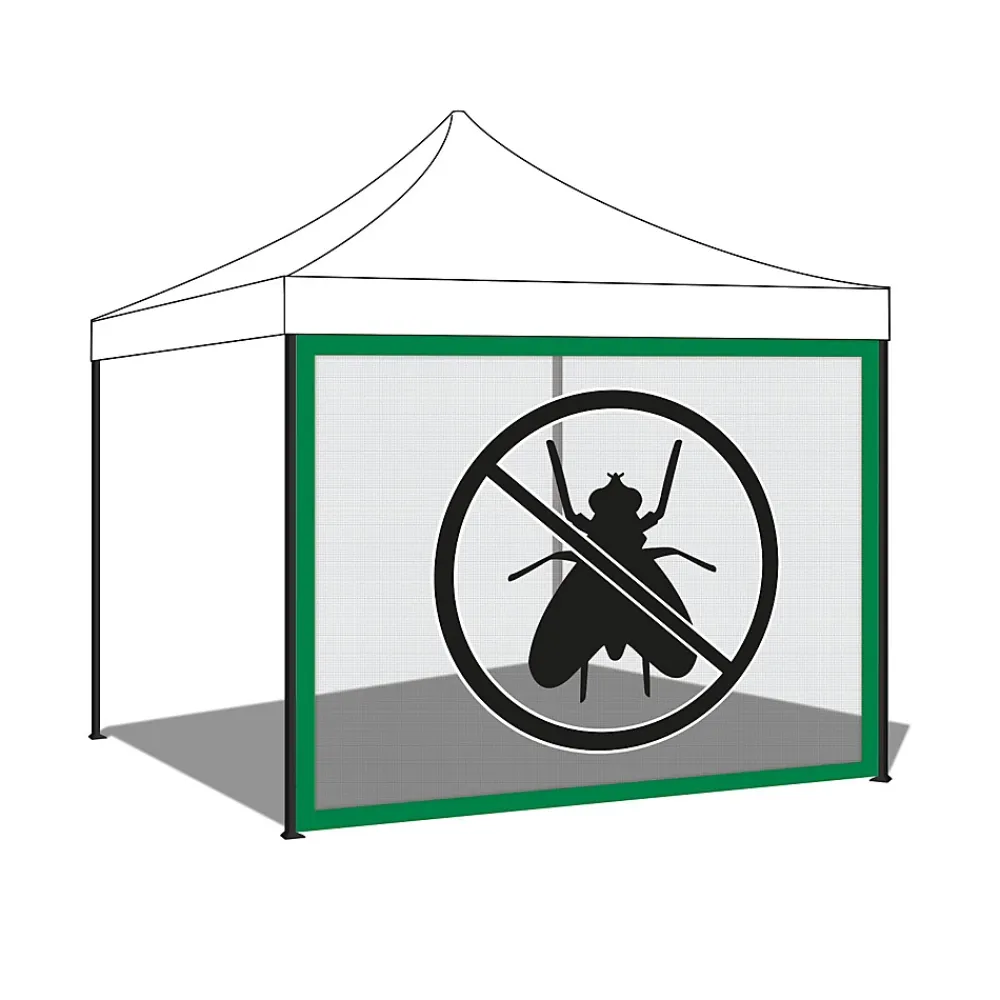 Frankystar Moustiquaire pour gazebo de jardin 300xH200 cm - Vert- Moustiquaire Pour Tonnelle Et Pergola