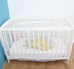 Avosdim Moustiquaire pour lit bébé avec ouverture zippée- Moustiquaire De Lit
