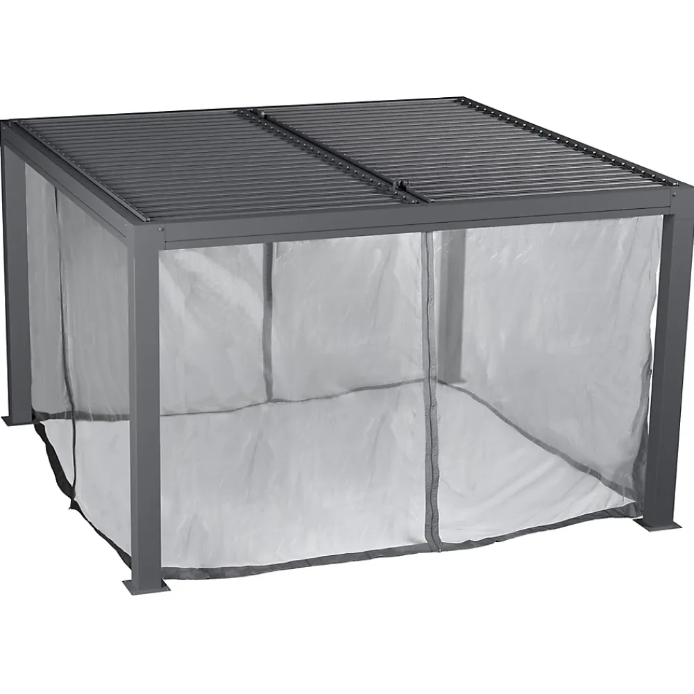 Moustiquaire Pour Tonnelle Et Pergola<Moustiquaire pour pergola Hespéride Majae 3,6 x 3,6 m