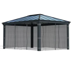 Palram - Canopia Moustiquaire pour tonnelle Dallas 4900- Moustiquaire Pour Tonnelle Et Pergola