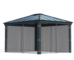 Palram - Canopia Moustiquaire pour tonnelle Dallas 4300- Moustiquaire Pour Tonnelle Et Pergola