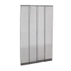 Avosdim Moustiquaire rideau de porte - L100 x H230cm - Gris Anthracite- Moustiquaire Pour Fenêtre