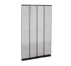 Avosdim Moustiquaire Pour Fenêtre<Moustiquaire rideau de porte - L130 x H230cm - Noir