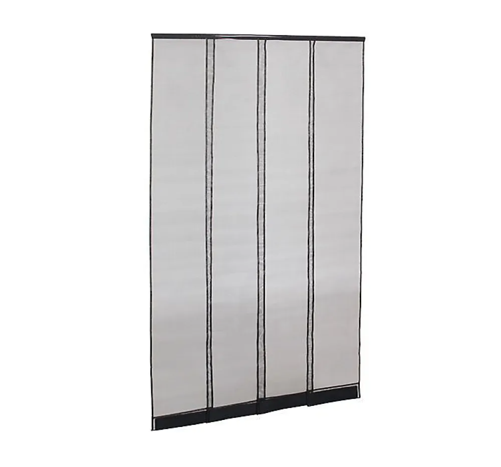 Avosdim Moustiquaire Pour Fenêtre<Moustiquaire rideau de porte - L130 x H230cm - Noir
