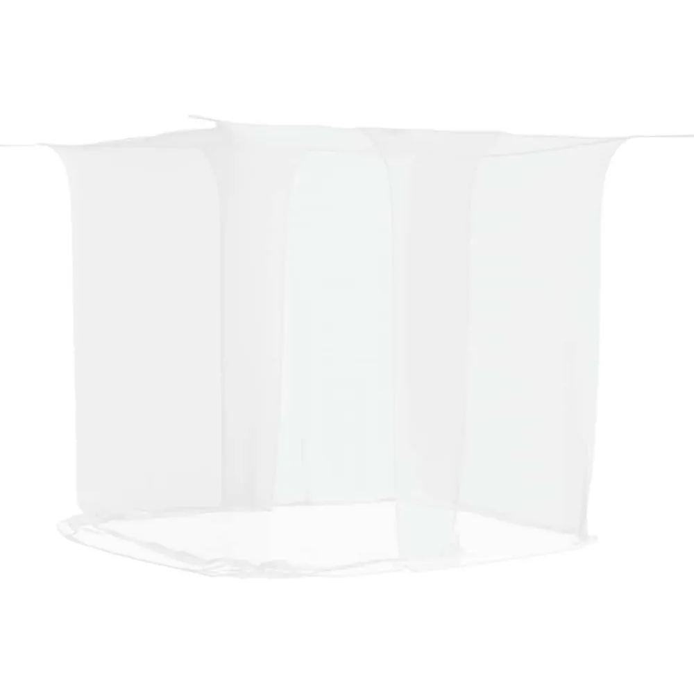 Vidaxl Moustiquaire suspendue 156 maille blanc 220x150x180 cm- Moustiquaire De Lit