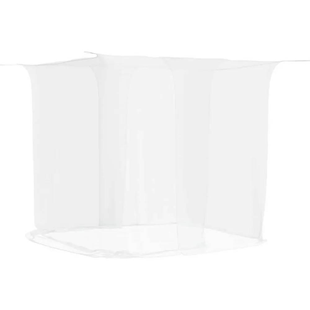 Vidaxl Moustiquaire suspendue 156 maille blanc 220x200x210 cm- Moustiquaire De Lit