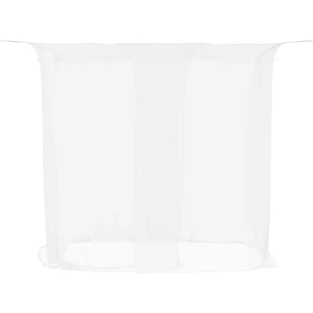Vidaxl Moustiquaire suspendue 156 maille blanc 220x200x210 cm- Moustiquaire De Lit