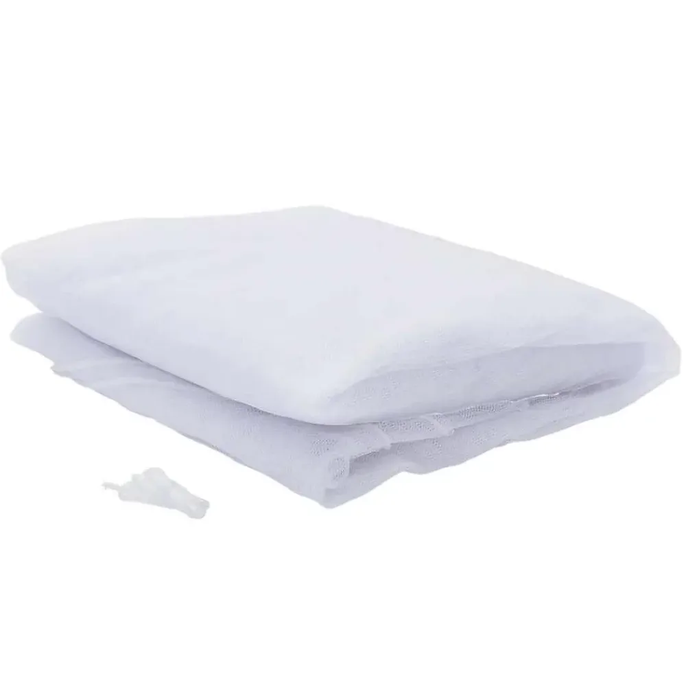 Vidaxl Moustiquaire suspendue 156 maille blanc 220x200x210 cm- Moustiquaire De Lit