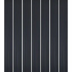 Decoon Mur TV - Lot de 7 Panneaux tasseaux bois 250 x 30 x 1,9 cm - bleu nuit/feutrine noir - 5,25m²- Panneau Tasseau Bois