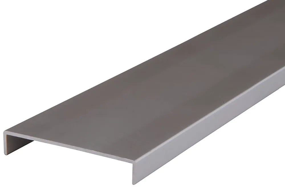 Nordlinger Pro Moulure<Nez de cloison aluminium alu 10 x 74 mm L.2,6 m