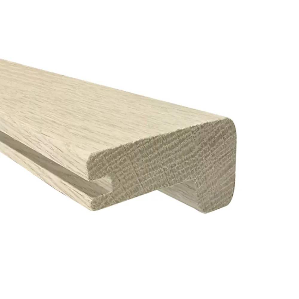 Deschaumes Nez De Marche|Nez De Marche<Nez de marche Chêne l.70mm Long. 1m Parquet Ep. 20mm Brut