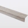 GoodHome Nez de marche en aluminium décor bois gris 35 x 25 x 1800 mm.- Nez De Marche|Nez De Marche