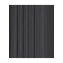 Quest Nez de marche PVC 48x42mm, , profilé d'escalier PMW, auto-adhésif, antidérapant, d'escalier-protection, noir, 1.5m- Nez De Marche|Nez De Marche