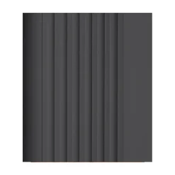 Quest Nez de marche PVC 52x40mm, , profilé d'escalier RGPT, antidérapant, d'escalier-protection, noir, 1.5m- Nez De Marche|Nez De Marche