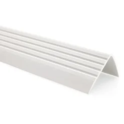 Quest Nez De Marche|Nez De Marche<Nez de marche PVC 50x42mm, , profilé d'escalier RGP, auto-adhésif, antidérapant, d'escalier-protection, blanc, 2m
