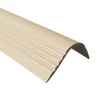 Quest Nez de marche PVC 52x40mm, , profilé d'escalier RGPT, antidérapant, d'escalier-protection, beige, 1.5m- Nez De Marche|Nez De Marche