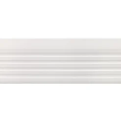 Quest Nez de marche PVC 40x25mm, , profilé d'escalier ND, auto-adhésif, antidérapant, d'escalier-protection, blanc, 1.3m- Nez De Marche|Nez De Marche