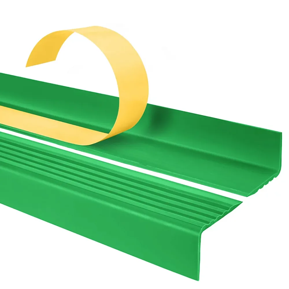 Quest Nez De Marche|Nez De Marche<Nez de marche PVC 40x25mm, , profilé d'escalier ND, auto-adhésif, antidérapant, d'escalier-protection, vert, 2m