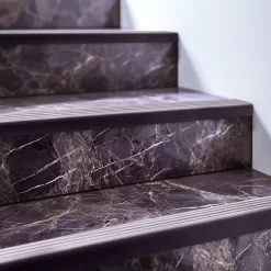 Quest Nez De Marche|Nez De Marche<Nez de marche PVC 40x25mm, , profilé d'escalier ND, auto-adhésif, antidérapant, d'escalier-protection, violet, 0.9m