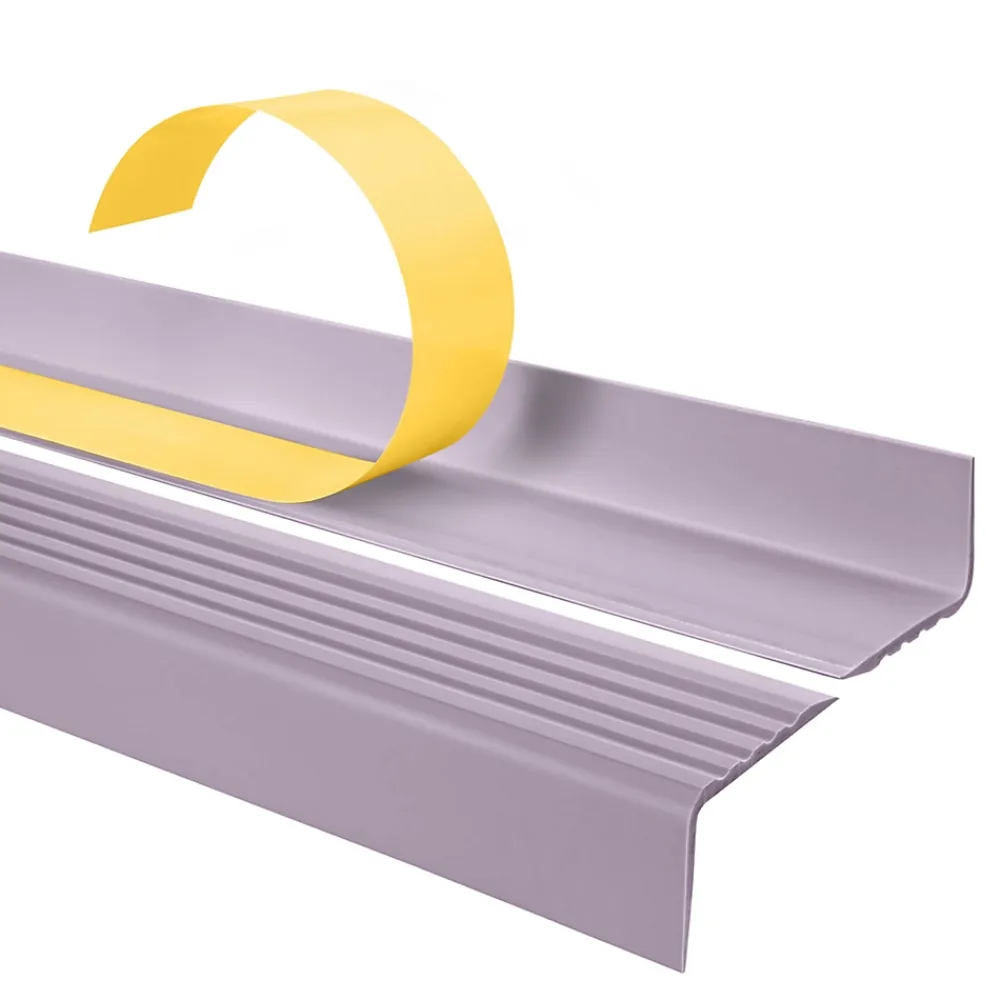 Quest Nez De Marche|Nez De Marche<Nez de marche PVC 40x25mm, , profilé d'escalier ND, auto-adhésif, antidérapant, d'escalier-protection, violet, 1.8m