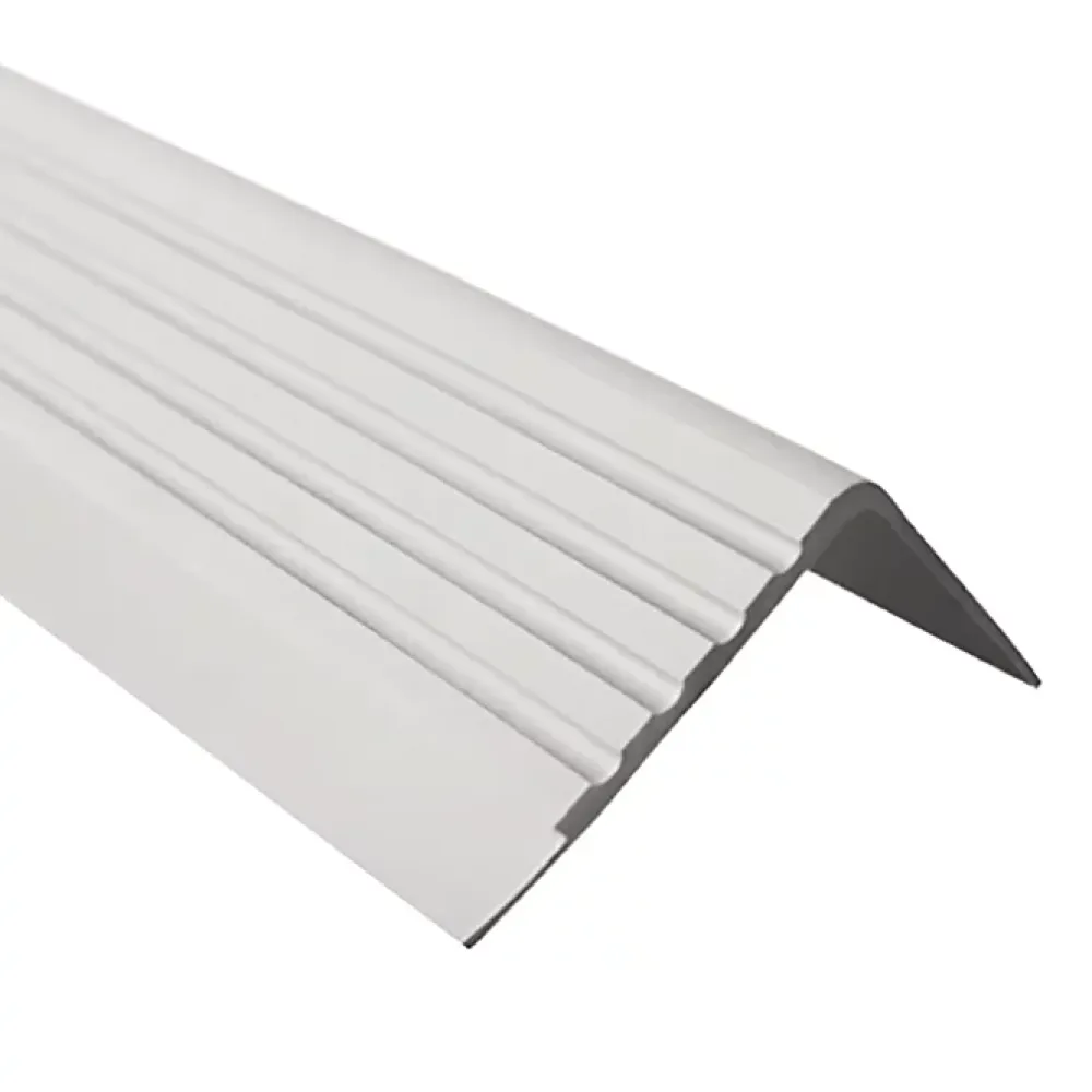 Quest Nez De Marche|Nez De Marche<Nez de marche PVC 40x40mm, , profilé d'escalier RD, antidérapant, d'escalier-protection, gris, 1.5m