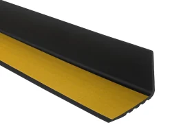 Quest Nez De Marche|Nez De Marche<Nez de marche PVC 48x42mm, , profilé d'escalier RD-ON, auto-adhésif, antidérapant, d'escalier-protection, noir, 0.8m