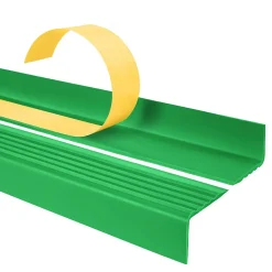 Quest Nez De Marche|Nez De Marche<Nez de marche PVC 40x25mm, , profilé d'escalier ND, auto-adhésif, antidérapant, d'escalier-protection, vert, 1.3m