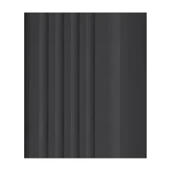 Quest Nez de marche PVC 48x42mm, , profilé d'escalier PMW, auto-adhésif, antidérapant, d'escalier-protection, noir, 0.8m- Nez De Marche|Nez De Marche