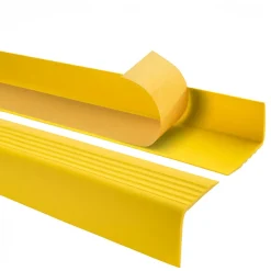 Quest Nez De Marche|Nez De Marche<Nez de marche PVC 50x50mm, , SST, profilé d'escalier RGP-O, auto-adhésif, antidérapant, d'escalier-protection, jaune, 1.8m