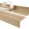 Quest Nez De Marche|Nez De Marche<Nez de marche PVC 48x42mm, , profilé d'escalier PMW, auto-adhésif, antidérapant, d'escalier-protection, beige, 1.1m