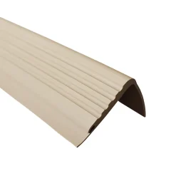 Quest Nez De Marche|Nez De Marche<Nez de marche PVC 48x42mm, , profilé d'escalier PMW, antidérapant, d'escalier-protection, beige, 1.5m