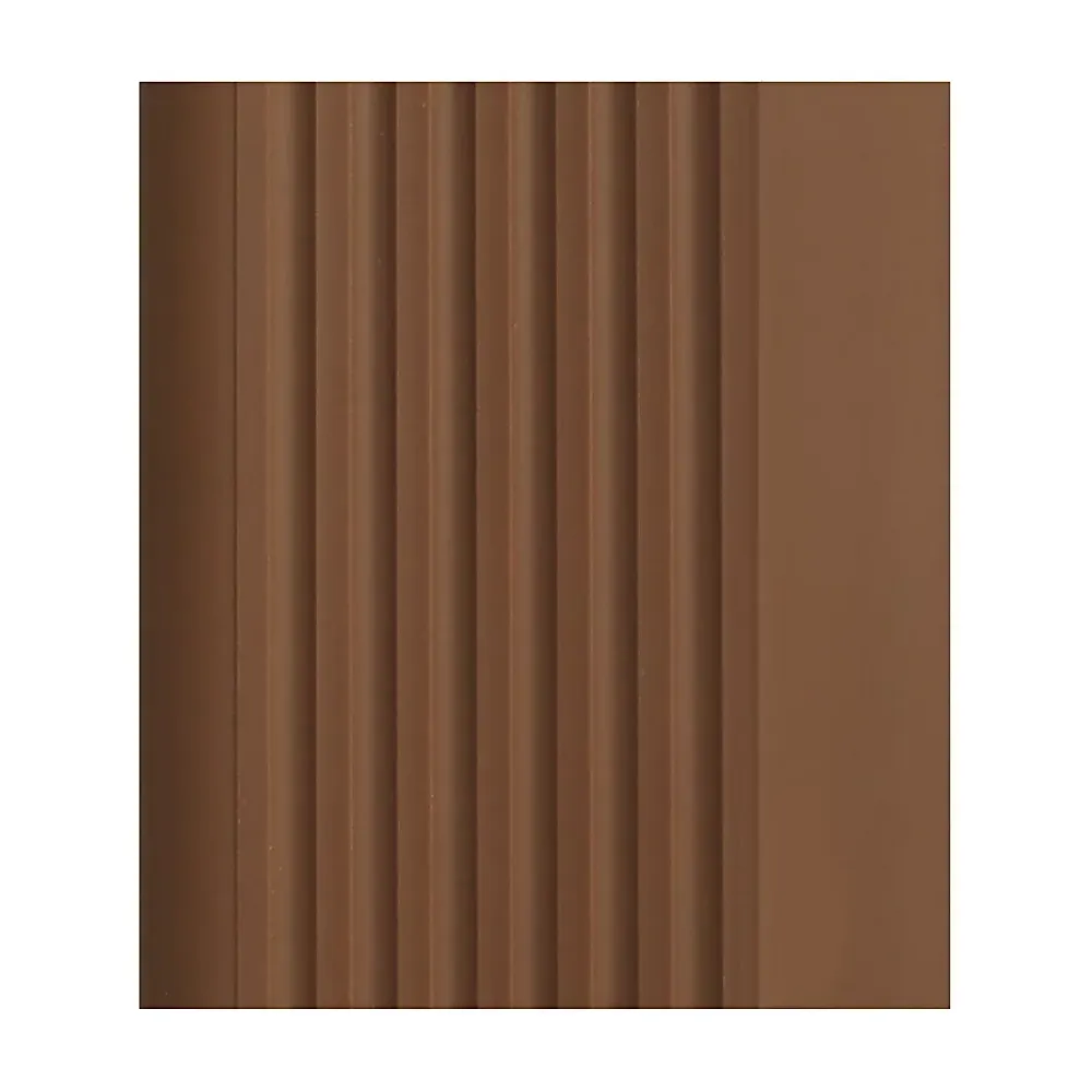 Quest Nez De Marche|Nez De Marche<Nez de marche PVC 52x40mm, , profilé d'escalier RGPT, antidérapant, d'escalier-protection, marron, 1.5m