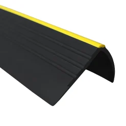 Quest Nez De Marche|Nez De Marche<Nez de marche PVC 40x40mm, , SST, profilé d'escalier RD-O, antidérapant, d'escalier-protection, noir, 1.5m