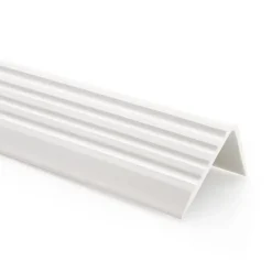 Quest Nez De Marche|Nez De Marche<Nez de marche PVC 40x25mm, , profilé d'escalier ND, auto-adhésif, antidérapant, d'escalier-protection, blanc, 0.9m