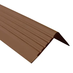 Quest Nez De Marche|Nez De Marche<Nez de marche PVC 40x40mm, , profilé d'escalier RD, antidérapant, d'escalier-protection, marron, 1.5m